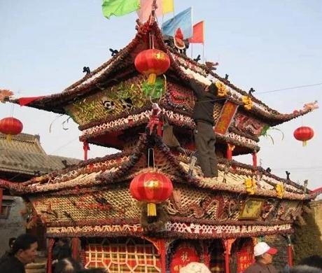 “三尺彩云布，擰作凌云臺”邯山區彩布擰臺——邯鄲文化網(wǎng)